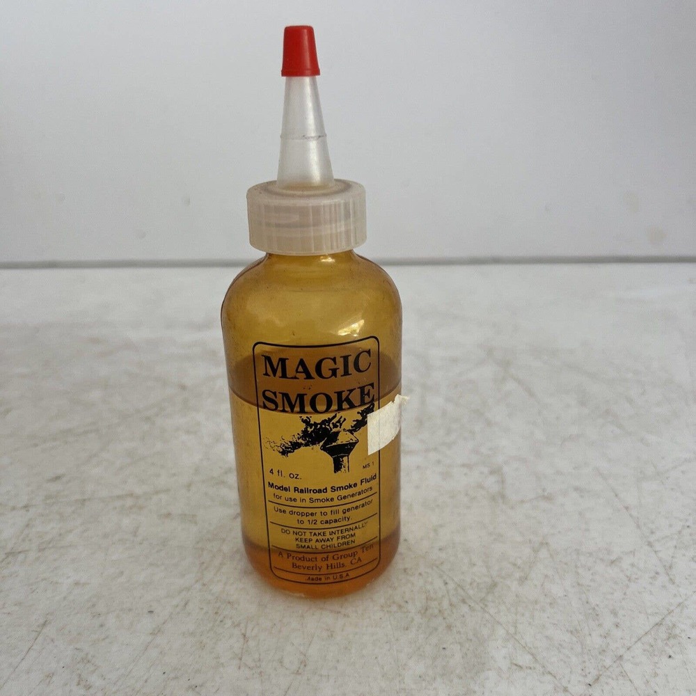 Magic Smoke Model Railroad Smoke Fluid
